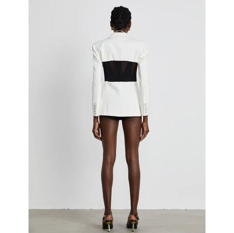 Noémie Corset Panelled Blazer