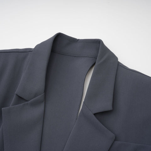 Amelie Asymmetric Cut-Out Jacket