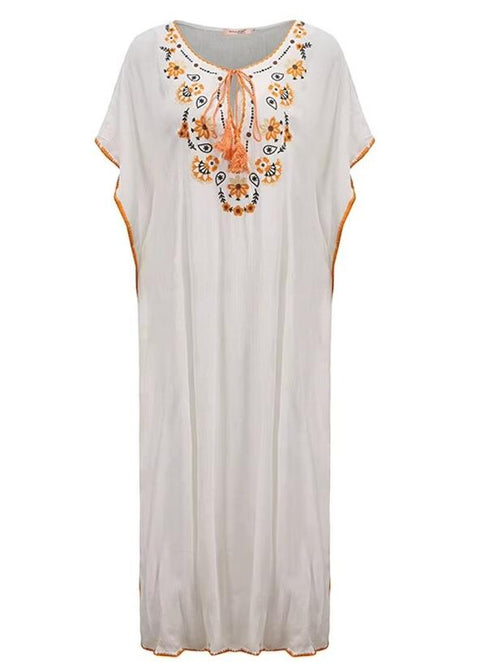 Bohemian Embroidered Dress