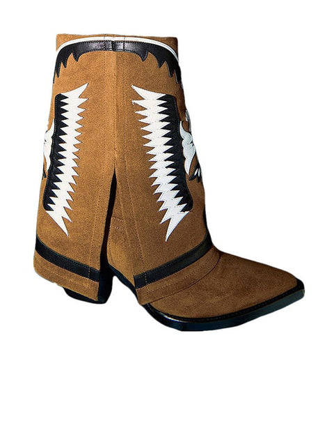 Pointed Toe Leather  Bootie