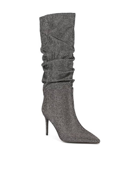 Pointed Toe Stiletto Boot
