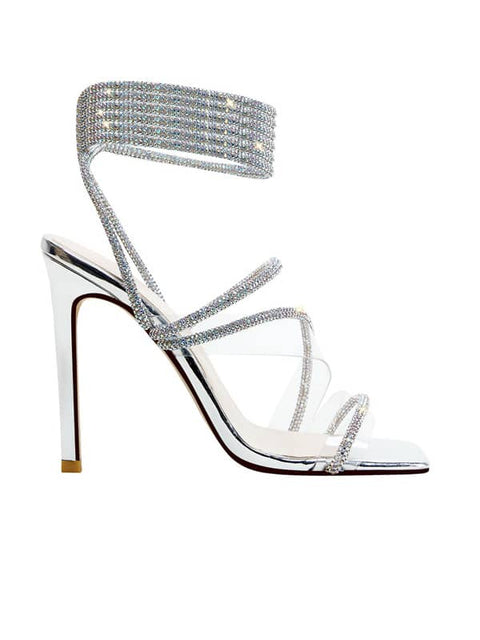 Lace Up Square Toe&Sandals