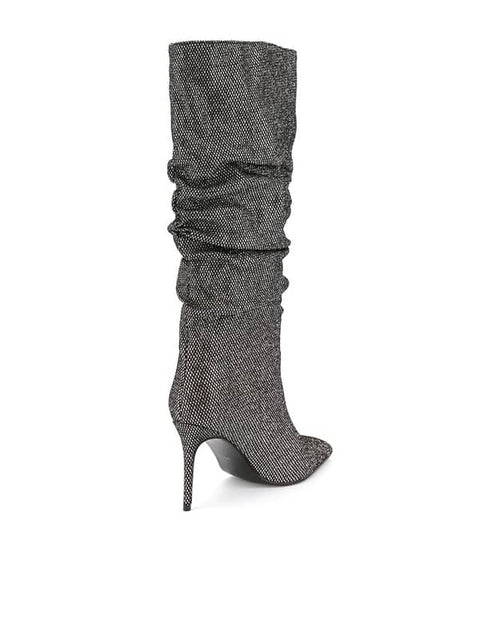 Pointed Toe Stiletto Boot